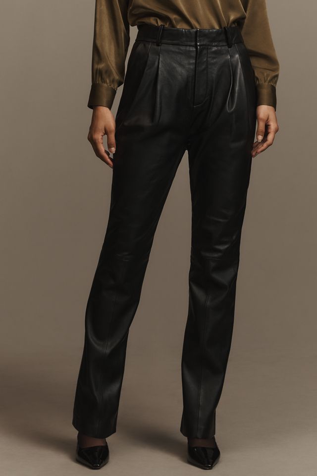 Anthropologie ウォルター・ベイカー ルカ レザーパンツ Walter Baker Luka Leather Pants | Anthropologie
