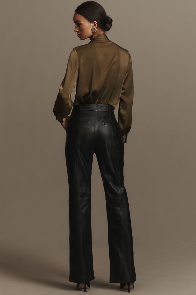Anthropologie ウォルター・ベイカー ルカ レザーパンツ Walter Baker Luka Leather Pants | Anthropologie