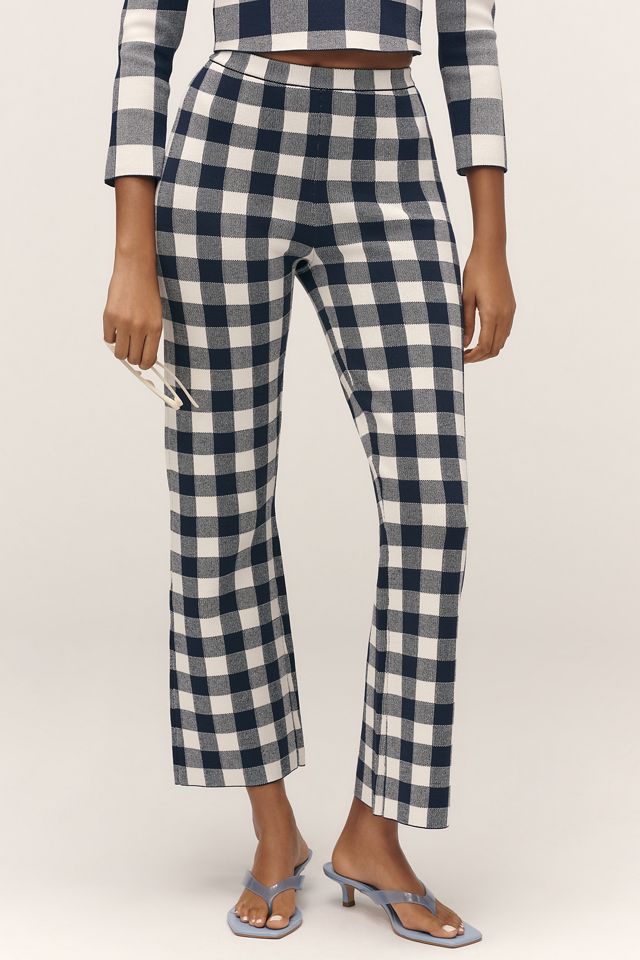 SER.O.YA Talia Mid-Rise Crop Flare Pants #1
