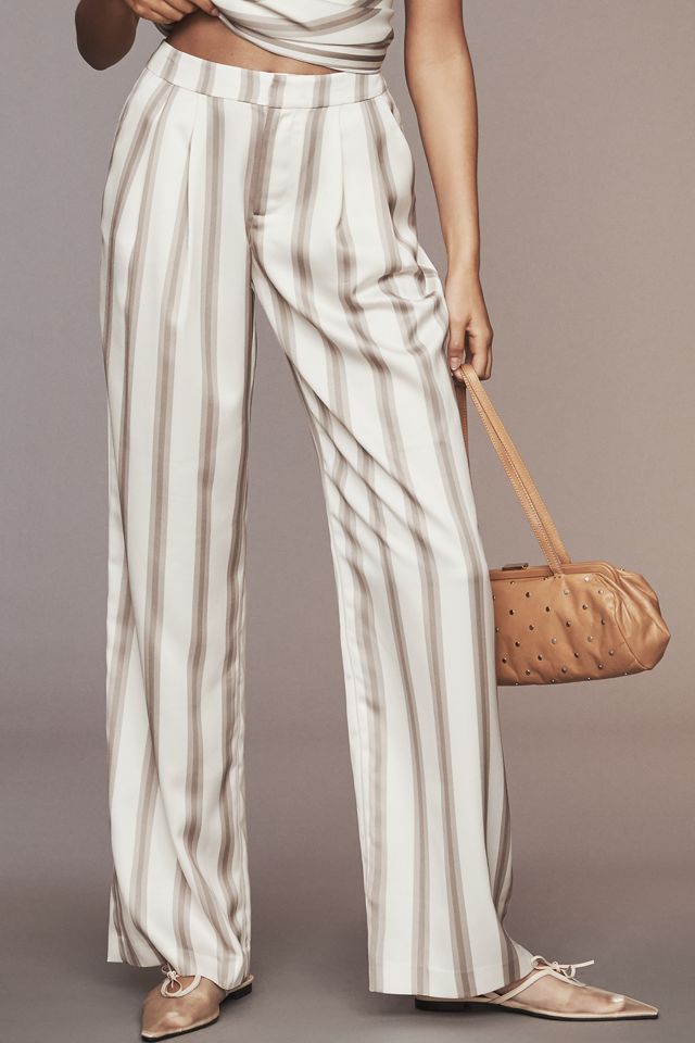 SER.O.YA Marlowe Satin Pants #1