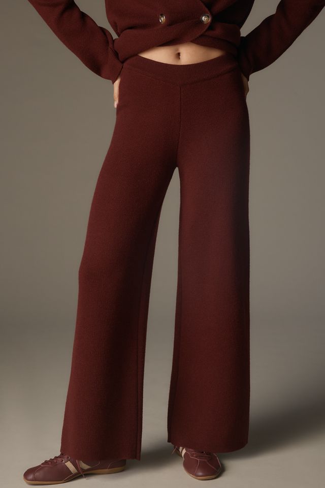SER.O.YA Juna Mid-Rise Relaxed Knit Pants #1