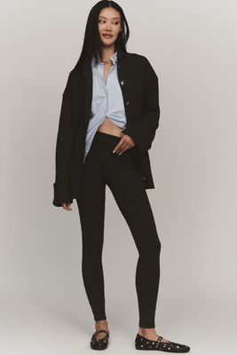 Ser.o.ya Mish Knit Leggings In Gray