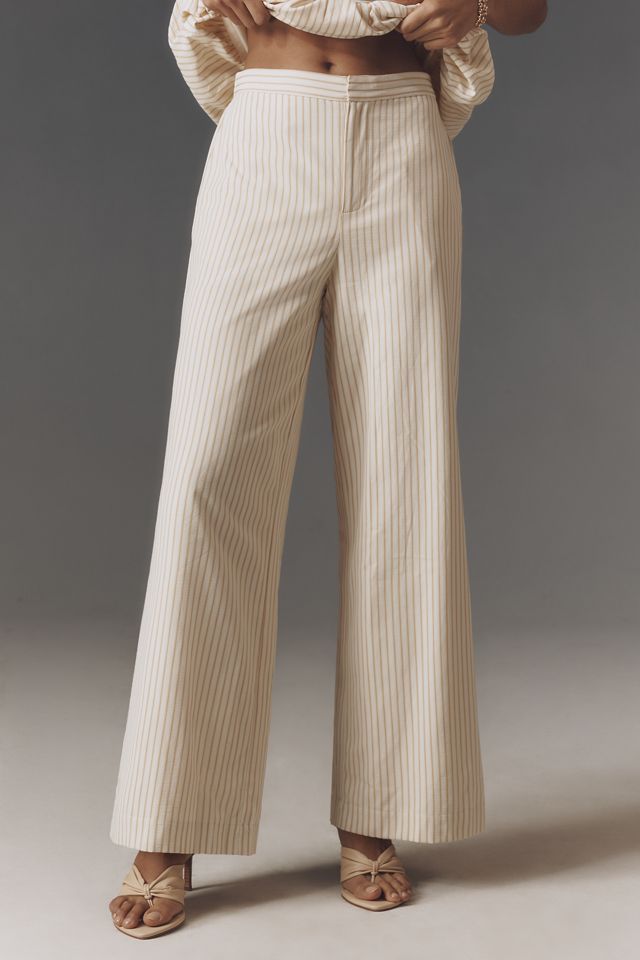 MON RENN Radiance Relaxed Straight-Leg Pants #1