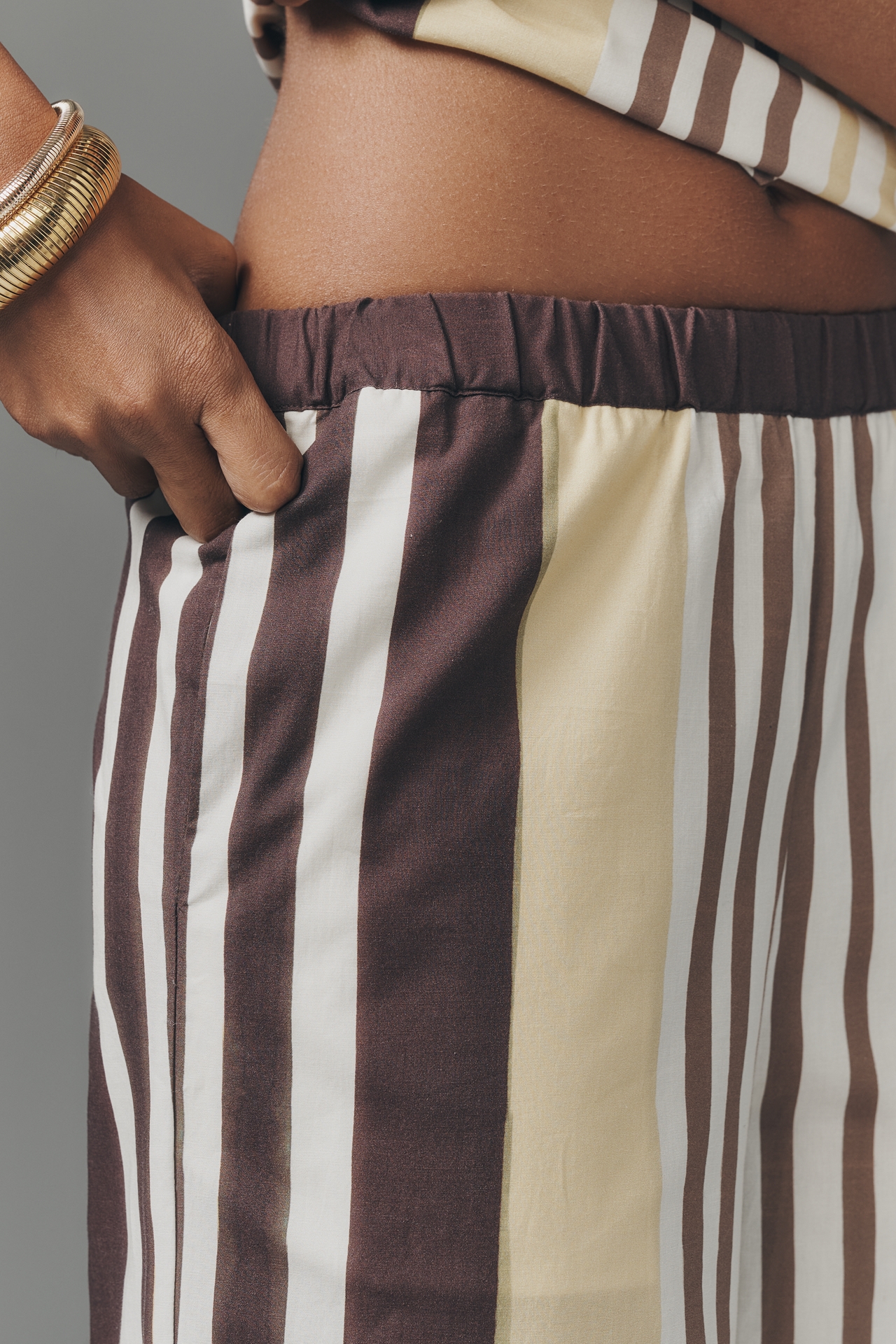 SOVERE Sonali Wide-Leg Pull-On Pants