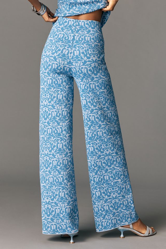 Maeve Jacquard Sweater Pull-On Pants #3