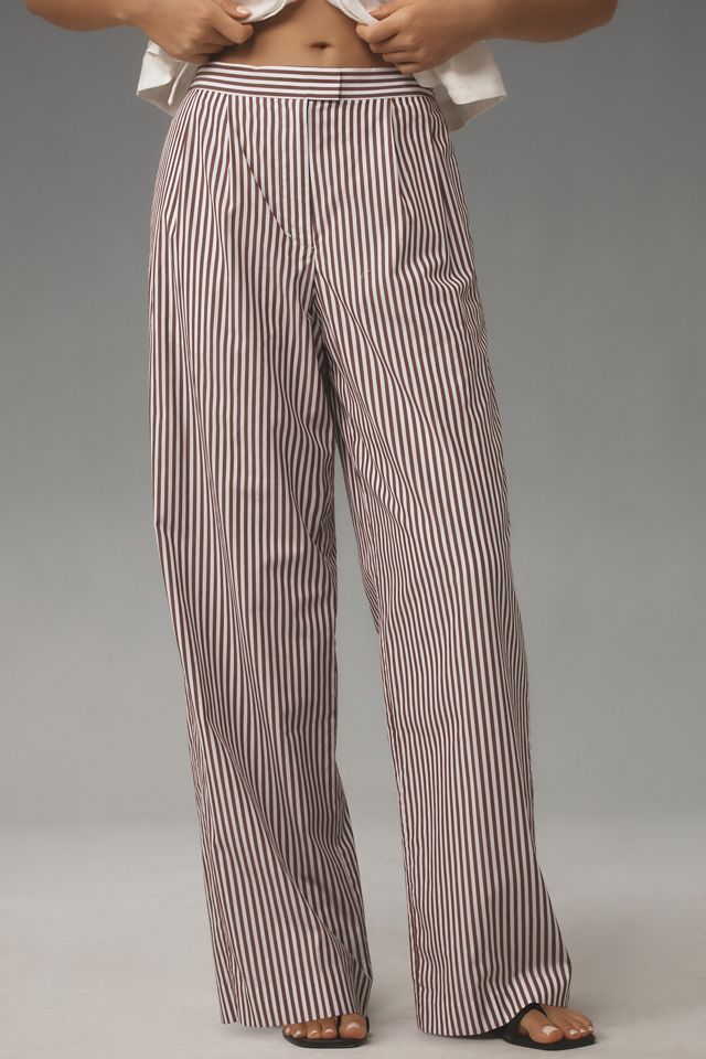 rag & bone Lacey Stripe Poplin Pants | Anthropologie