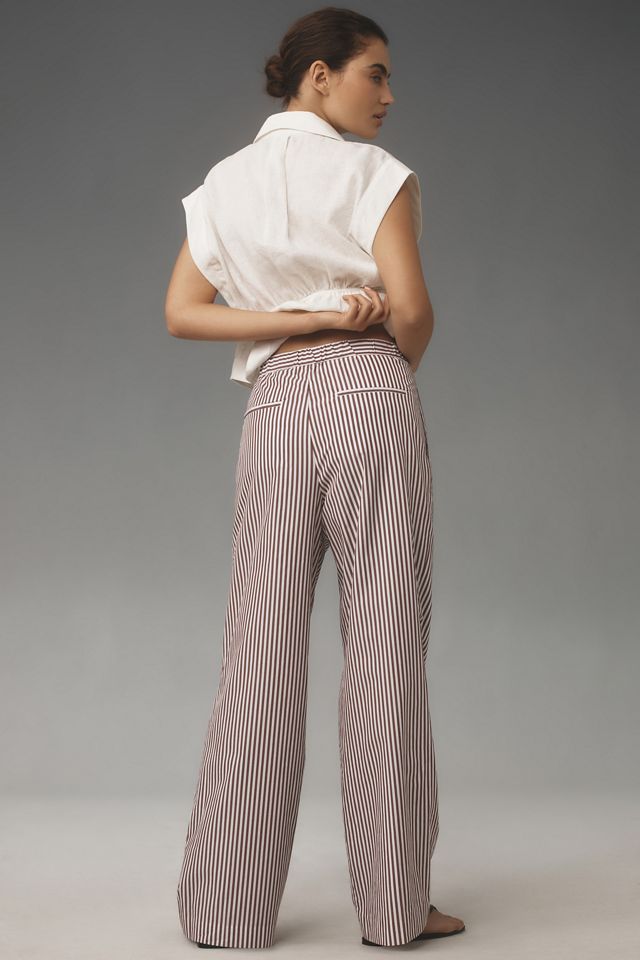 rag & bone Lacey Stripe Poplin Pants | Anthropologie