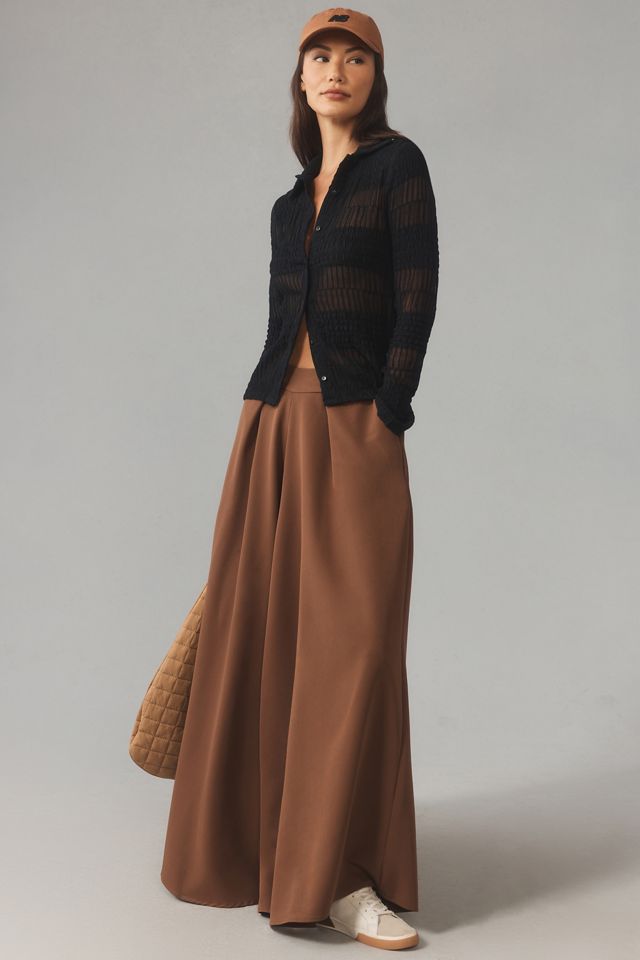 Petra camel wide leg pants- FINAL SALE