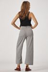 The Colette Cropped Wide-Leg Pants by Maeve: Houndstooth Edition