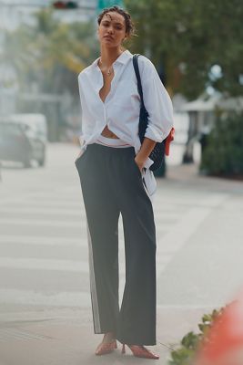 Maeve Pull-On Track Pants