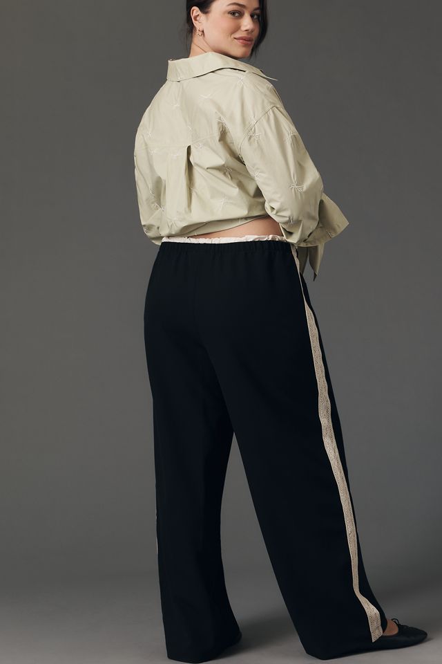 Maeve Crochet Track Pants #8