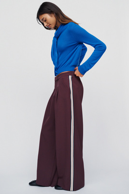 Avery Knit Track Pants by Maeve by Anthropologie