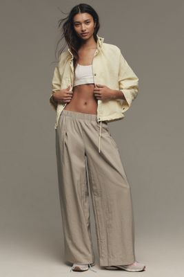 Maeve Pull-On Wide-Leg Trousers