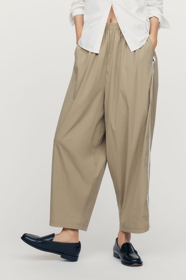 By Anthropologie Oversized Track Trousers #1