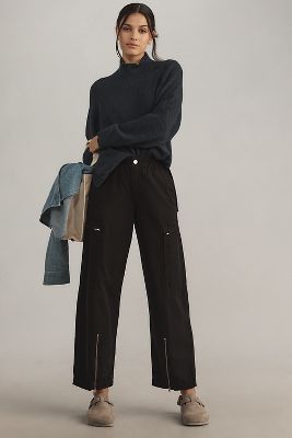 Shop Seventy + Mochi Amelia Taper Pants In Black