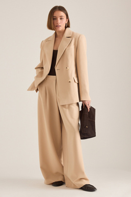 The Avery Pleated Trousers by Maeve