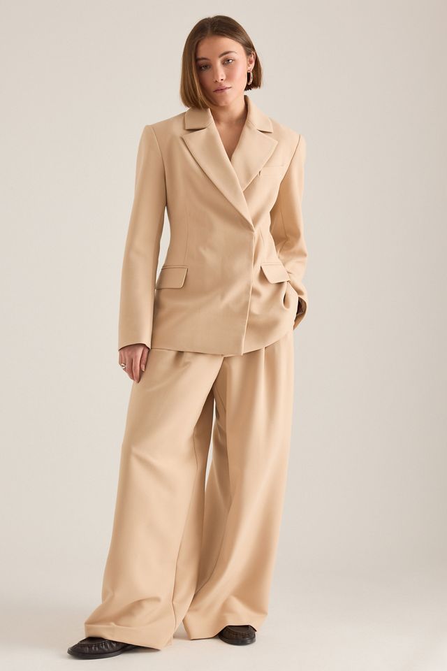 Pantalon plissé Avery par Maeve #3