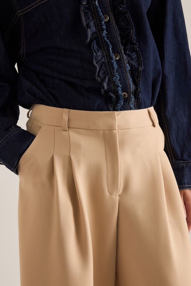 Pantalon plissé Avery par Maeve #5