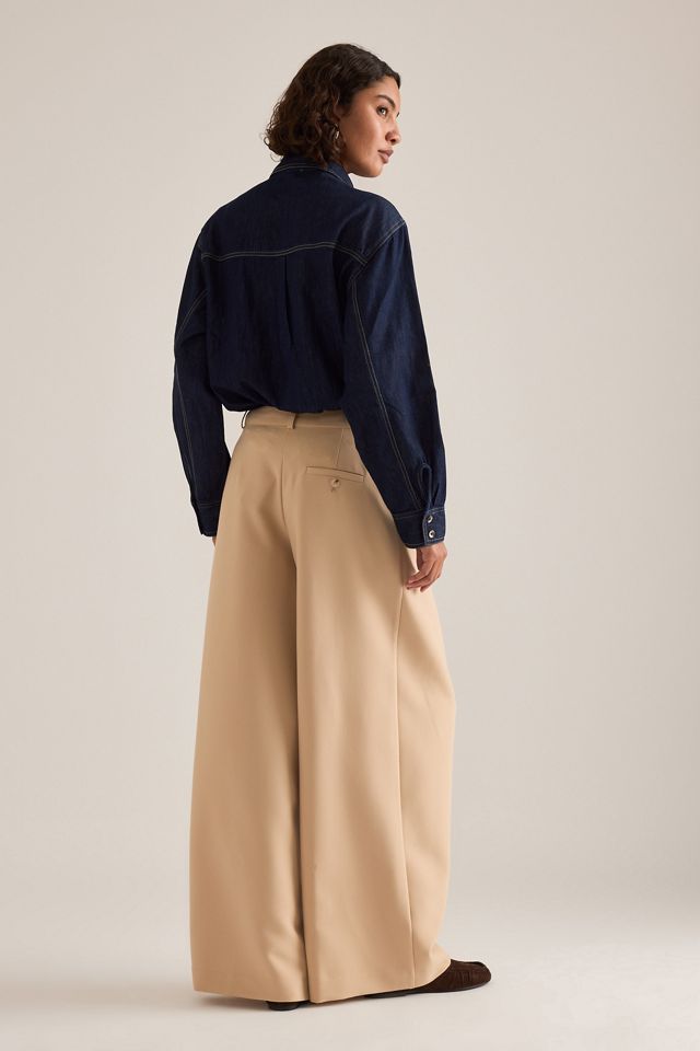 Pantalon plissé Avery par Maeve #1
