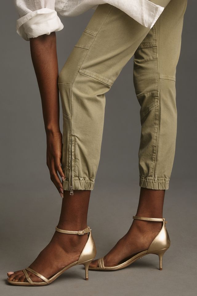 FRAME Straight-Leg Cropped Moto Pants #2