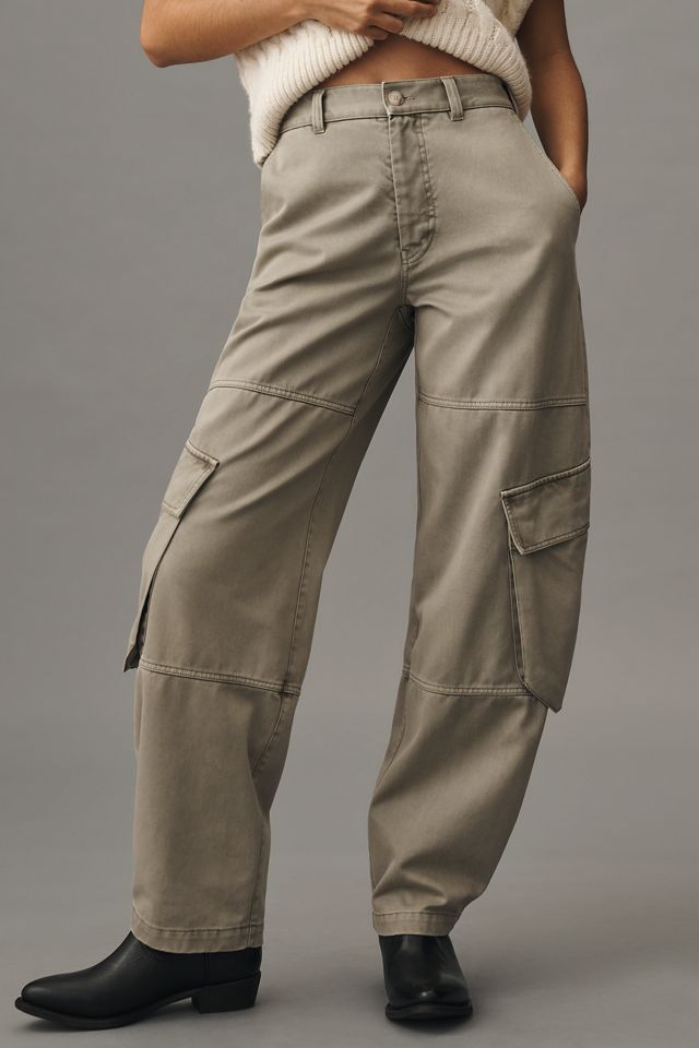 【送料&関税込】Frame the Bubble Cargo Green Jeans In Cotton FRAME Bubble Cargo Pants | Green | FARFETCH