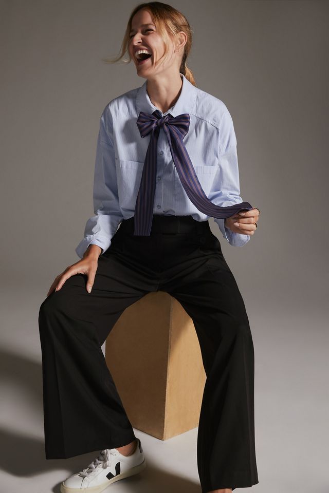 Exquise Wide-Leg Trousers #1