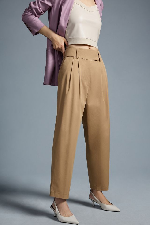Exquise Barrel-Leg Chino Pants #4