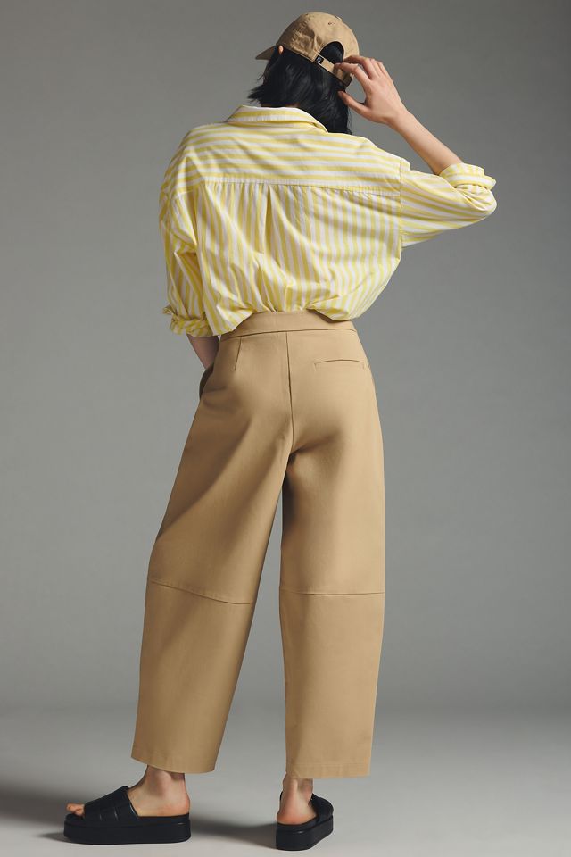 Exquise Seamed Barrel Chinos #3