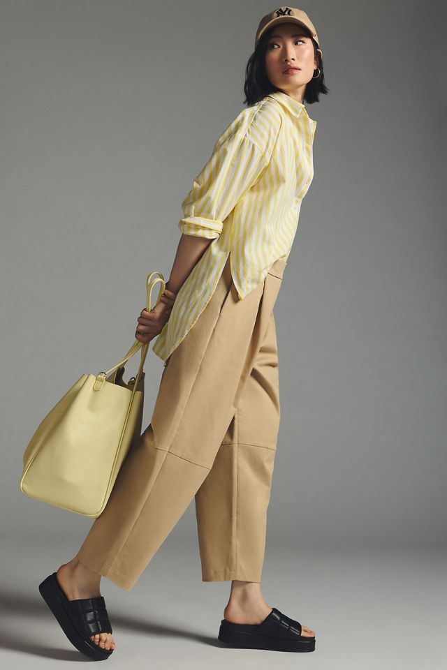 Exquise Seamed Barrel Chinos #5