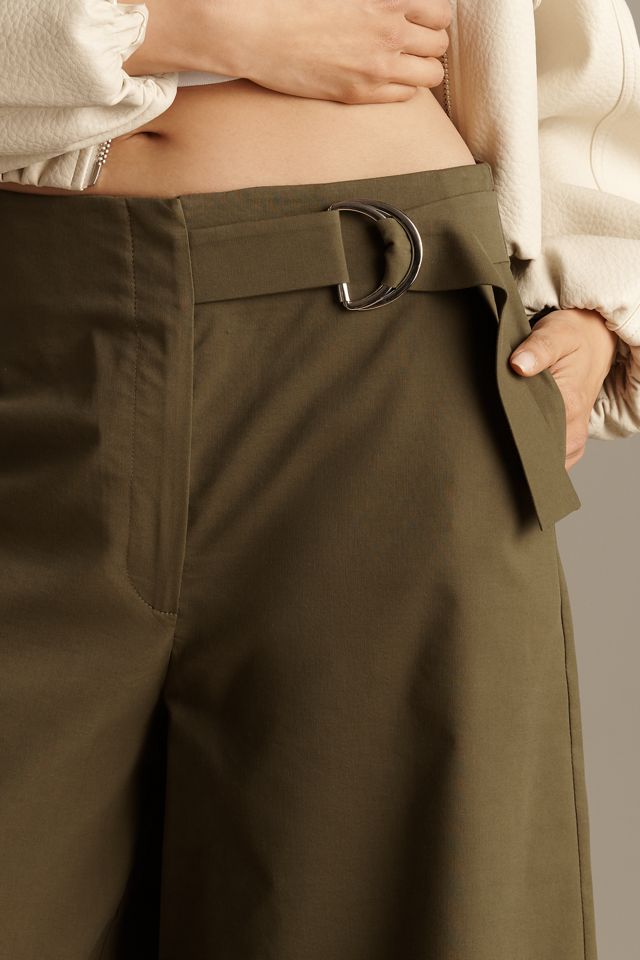 Exquise Belted Culotte Pants #3
