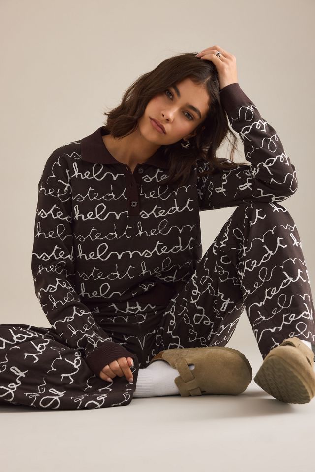 Pantaloni in maglia con logo HELMSTEDT #2
