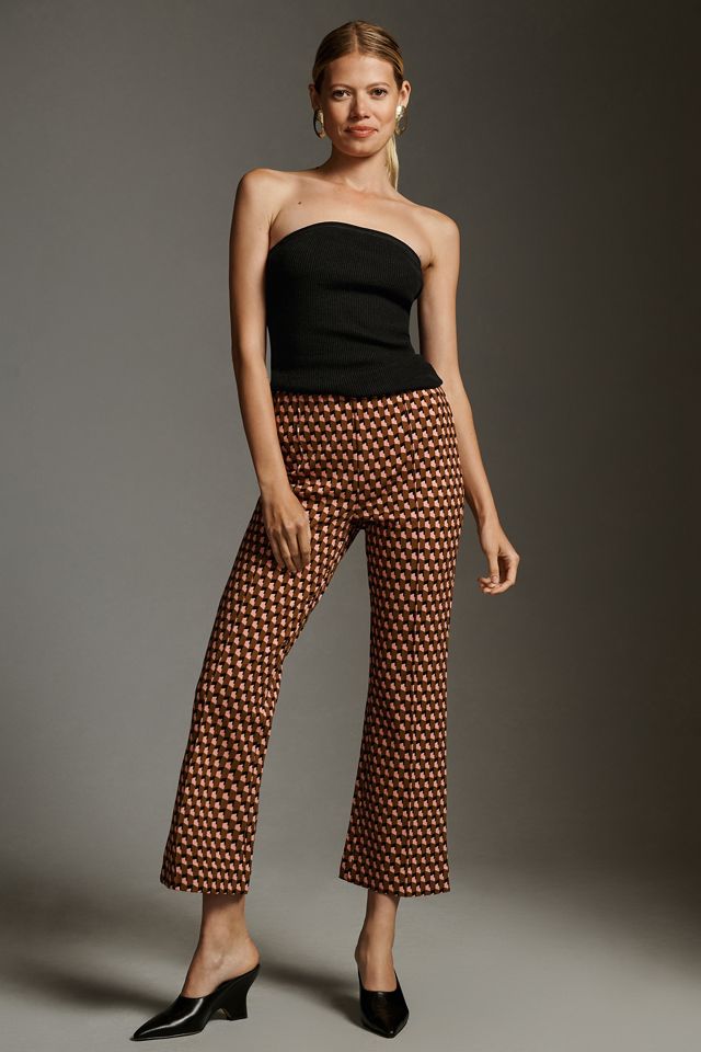 The Margot Kick-Flare Cropped Pants by Maeve #4