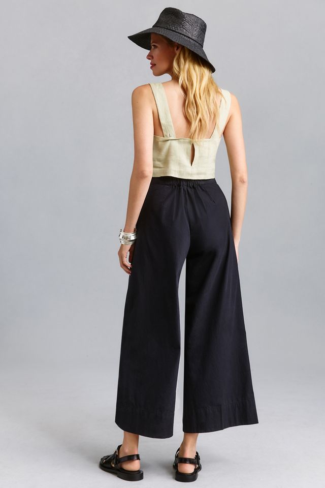 By Anthropologie Pleated Poplin Trousers #4