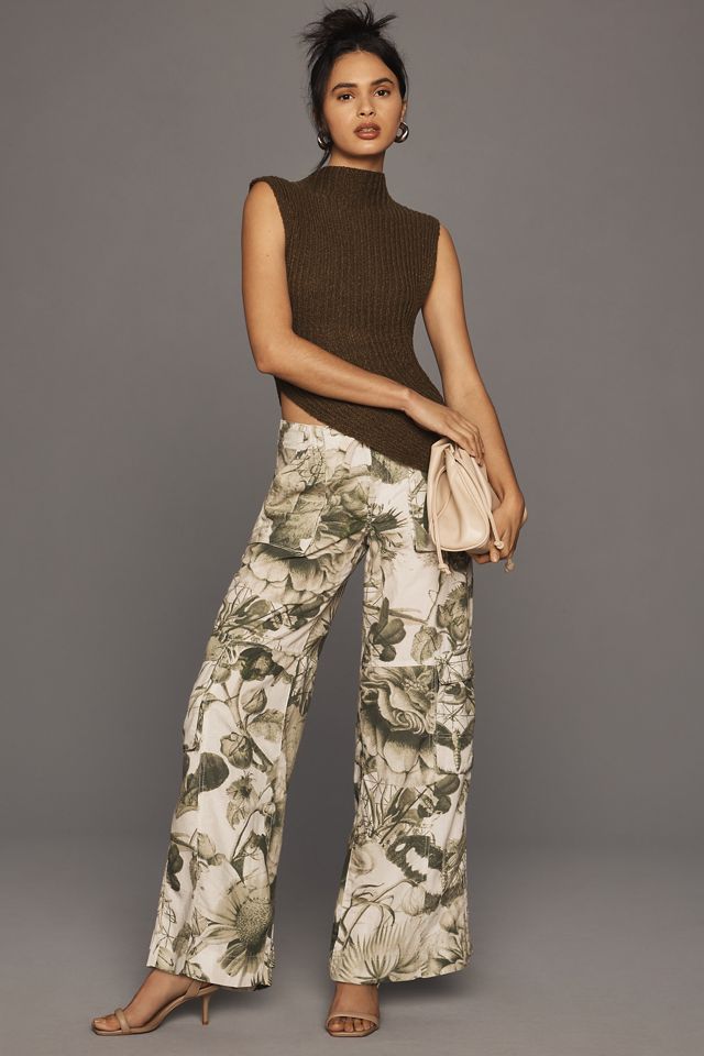 Manel Villalonga Silky Beach Cargo Pants Anthropologie