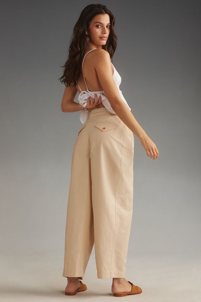 Maeve Utility Barrel Trouser Pants #2