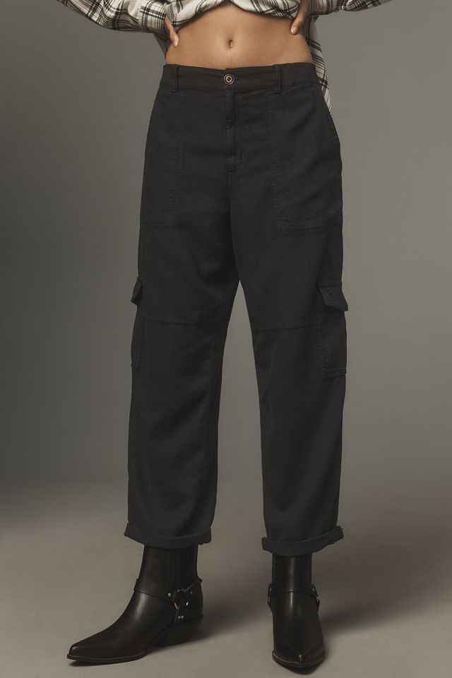 Pilcro Slim Linen Beach Cargo Pants #1