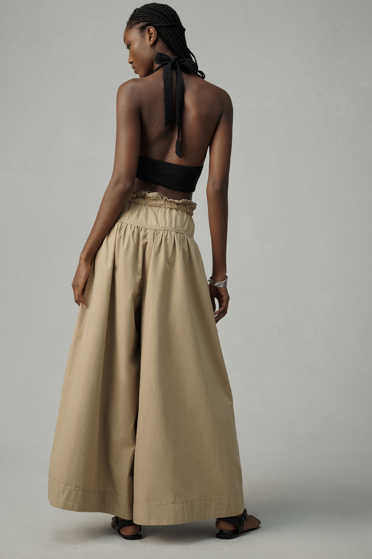 By Anthropologie Volume Wide-Leg Pants