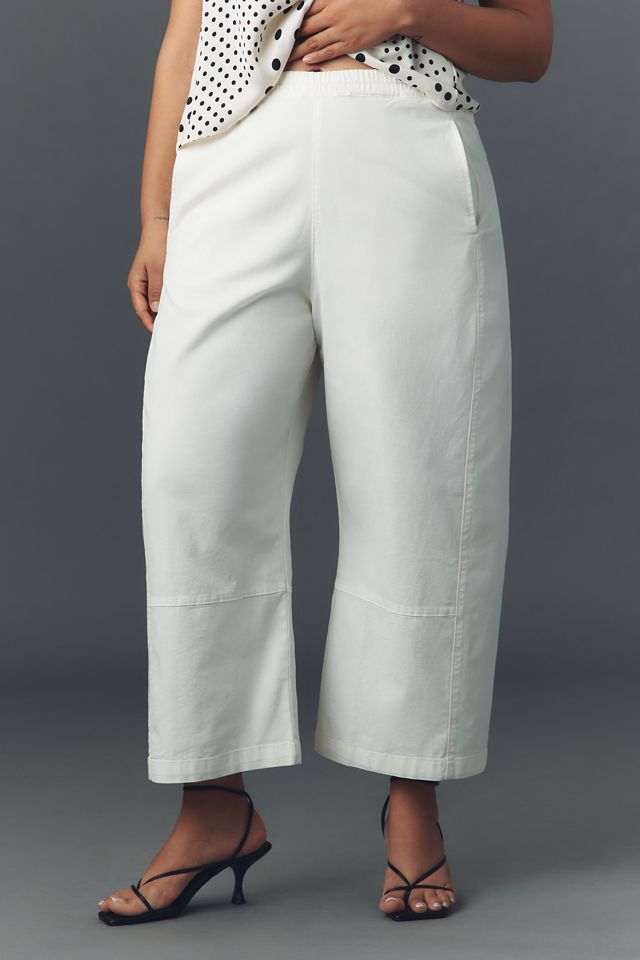 The Izzie Relaxed Pull-On Barrel Pants by Pilcro #5