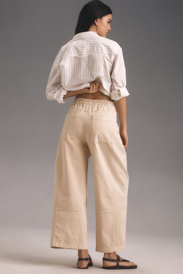 The Izzie Relaxed Pull-On Barrel Pants by Pilcro #3
