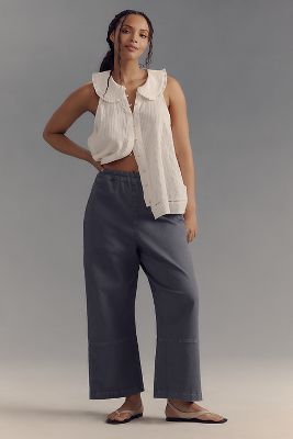 PILCRO THE IZZIE RELAXED PULL-ON BARREL PANTS BY PILCRO 