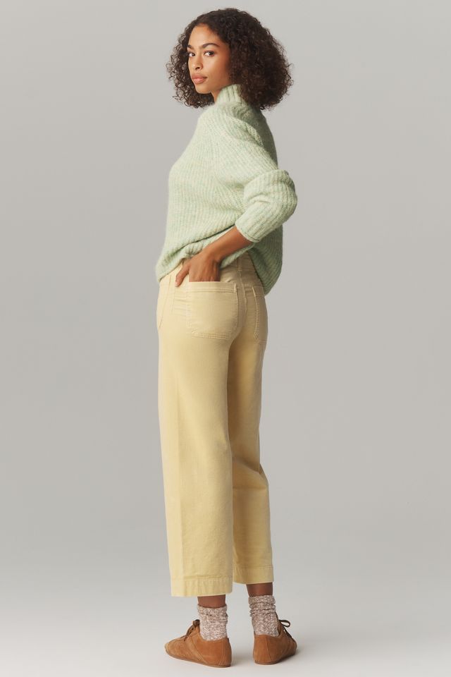 I Pantaloni Cropped a Gamba Larga Colette di Maeve: Edizione in Velluto a Coste #2