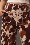 The Colette Cropped Wide-Leg Pants by Maeve: Corduroy Edition