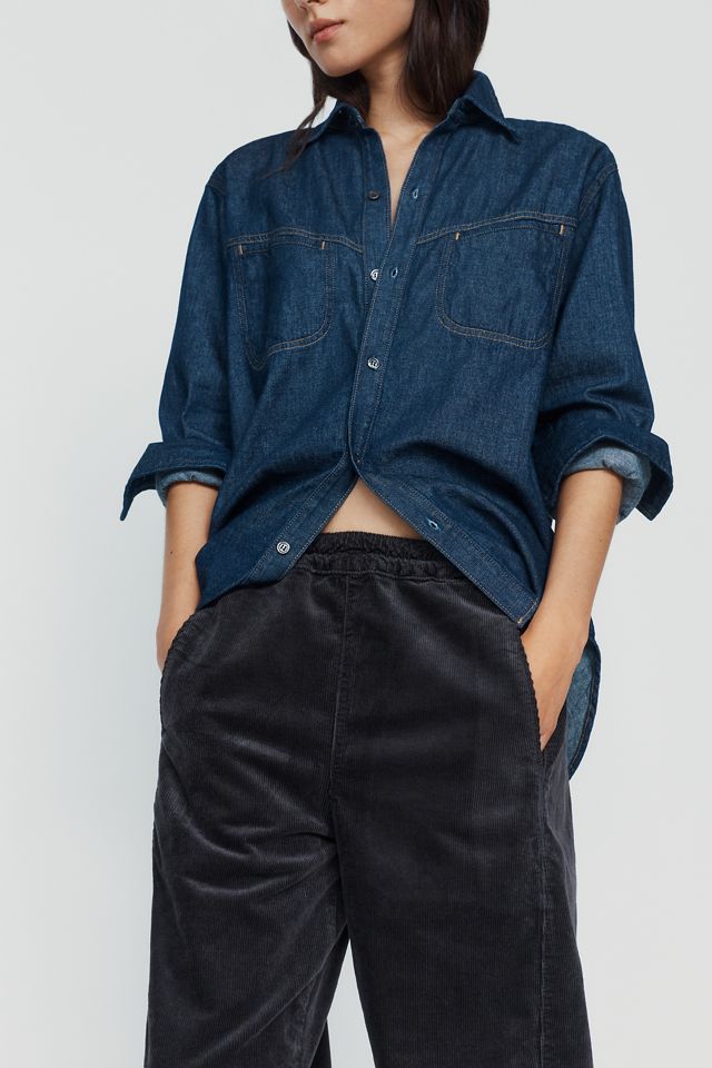 Le Pantalon Barrel Décontracté Pull-On Izzie par Pilcro : Édition Velours Côtelé #3