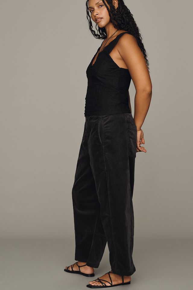 Le Pantalon Barrel Décontracté Pull-On Izzie par Pilcro : Édition Velours Côtelé #7