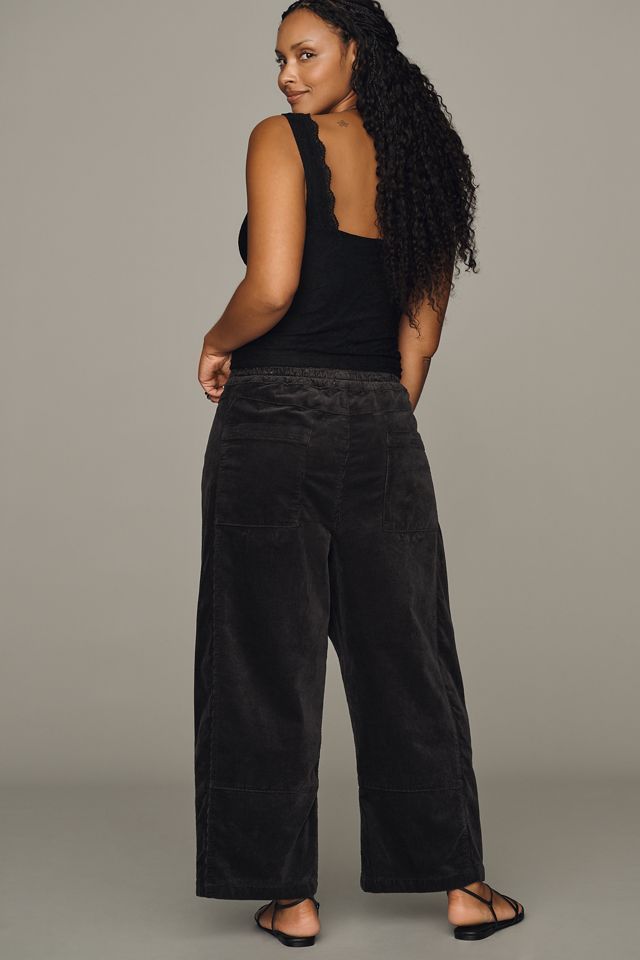 Le Pantalon Barrel Décontracté Pull-On Izzie par Pilcro : Édition Velours Côtelé #8