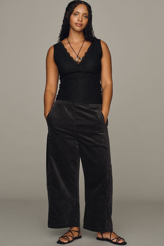 Le Pantalon Barrel Décontracté Pull-On Izzie par Pilcro : Édition Velours Côtelé #5