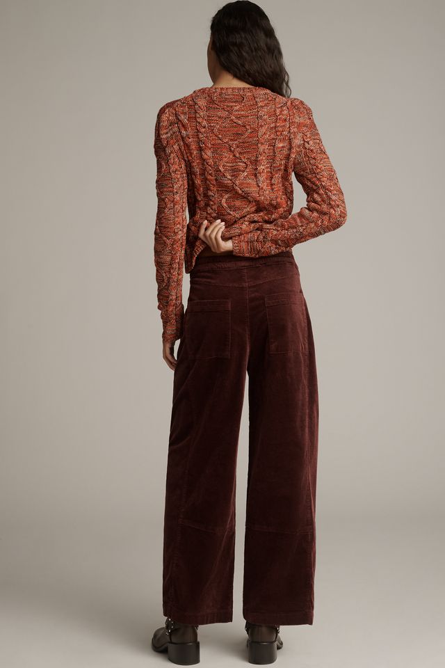 The Izzie Relaxed Pull-On Barrel Pants by Pilcro: Corduroy Edition #2