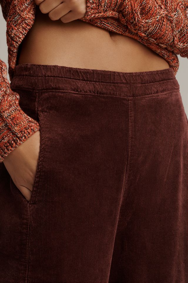 The Izzie Relaxed Pull-On Barrel Pants by Pilcro: Corduroy Edition #3