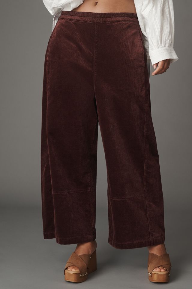The Izzie Relaxed Pull-On Barrel Pants by Pilcro: Corduroy Edition #5