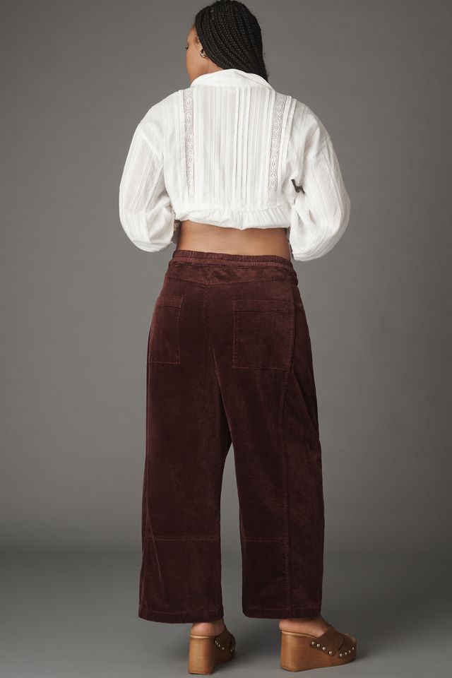 The Izzie Relaxed Pull-On Barrel Pants by Pilcro: Corduroy Edition #7